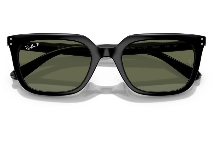 Sluneční brýle Ray-Ban RB4439D 901/9A Polarized Squared Černé