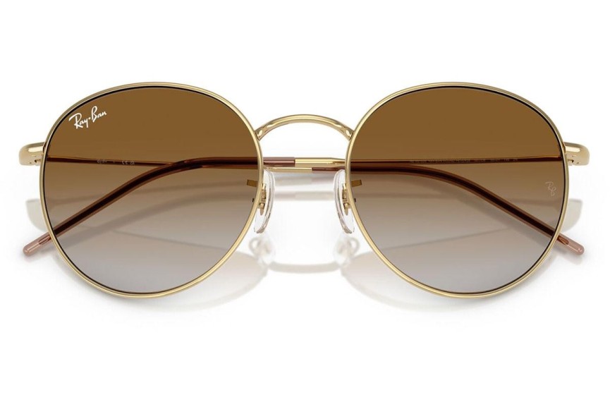 Sluneční brýle Ray-Ban RBR0103S 001/CB Okrouhlé Zlaté