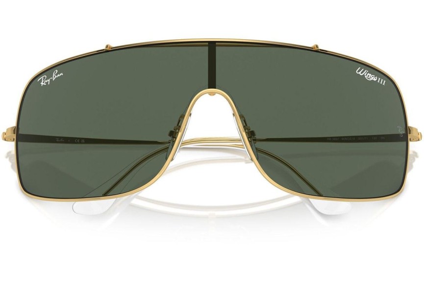 Sluneční brýle Ray-Ban RB3897 001/71 Squared Zlaté