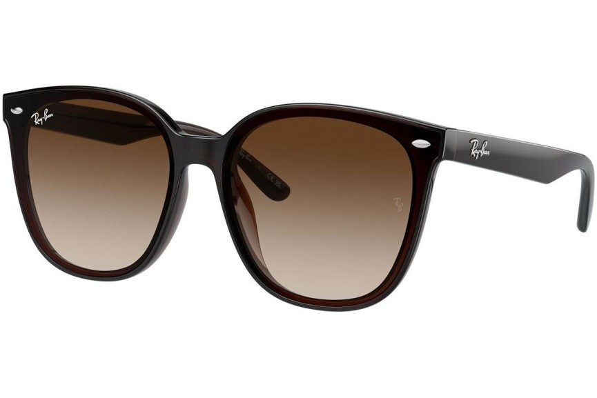 Sluneční brýle Ray-Ban RB4423D 714/13 Obdélníkové Hnědé