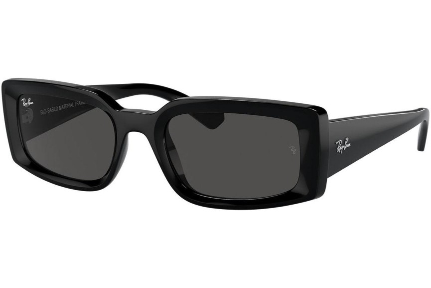 Sluneční brýle Ray-Ban Kiliane RB4395 667787 Obdélníkové Černé