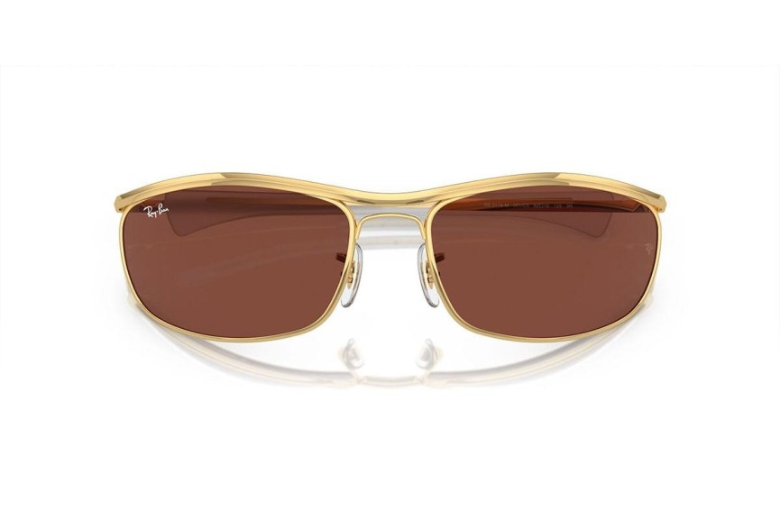 Sluneční brýle Ray-Ban Olympian I Deluxe RB3119M 001/C5 Obdélníkové Zlaté