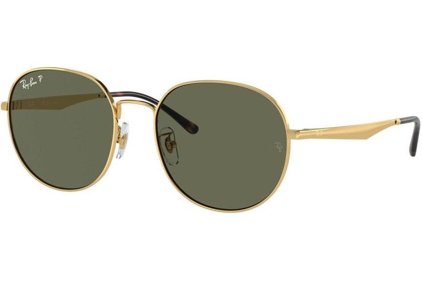 Sluneční brýle Ray-Ban RB3727D 001/9A Polarized Okrouhlé Zlaté