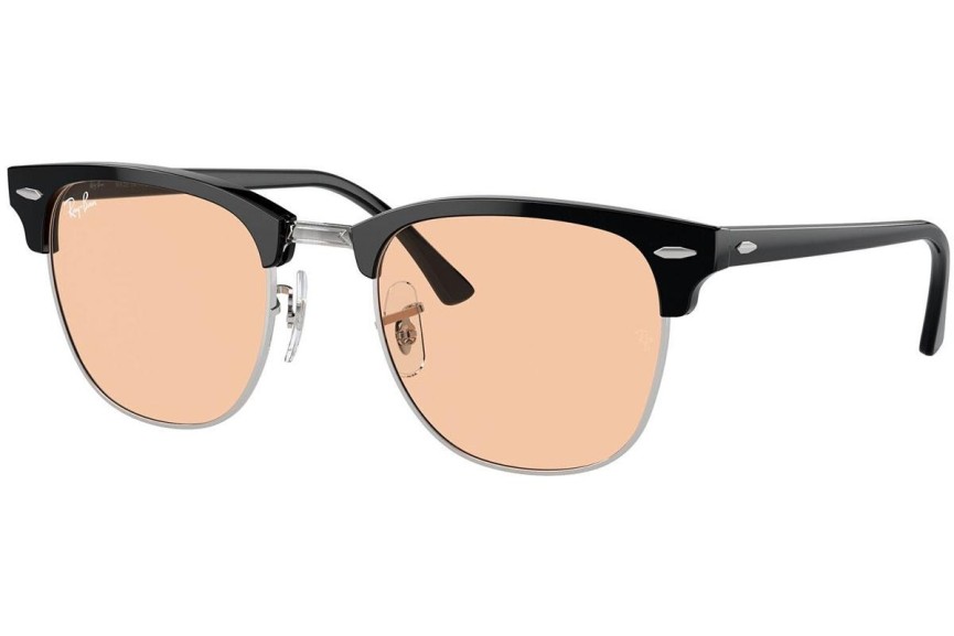 Sluneční brýle Ray-Ban Clubmaster RB3016 13544B Browline Stříbrné