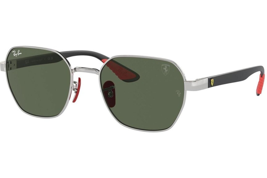 Sluneční brýle Ray-Ban RB3794M F03171 Obdélníkové Stříbrné