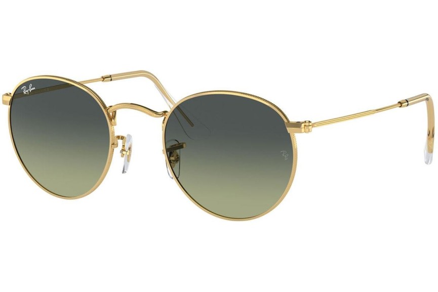 Sluneční brýle Ray-Ban Round Metal RB3447 001/BH Okrouhlé Zlaté