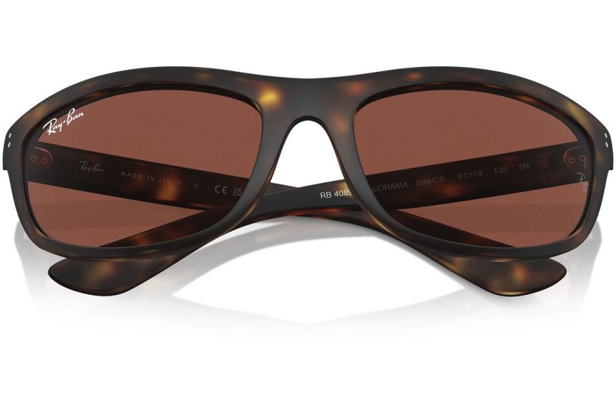 Sluneční brýle Ray-Ban Balorama RB4089 894/C5 Obdélníkové Havana