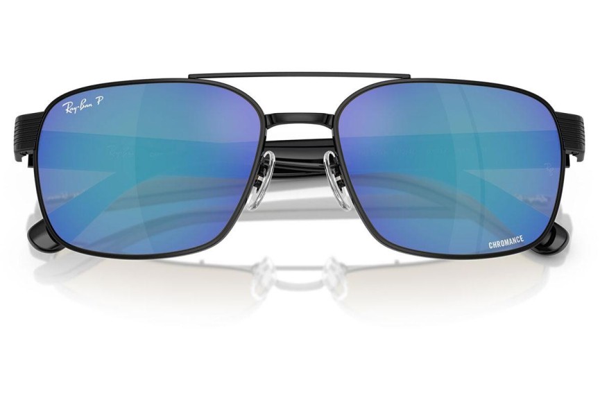 Sluneční brýle Ray-Ban RB3751CH 002/4L Polarized Squared Černé