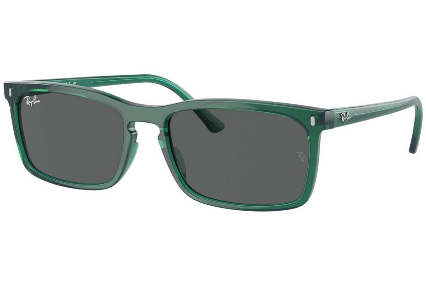 Sluneční brýle Ray-Ban RB4435 6615B1 Obdélníkové Zelené