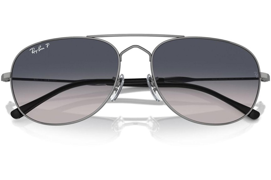 Sluneční brýle Ray-Ban RB3735 004/78 Polarized Pilot Šedé