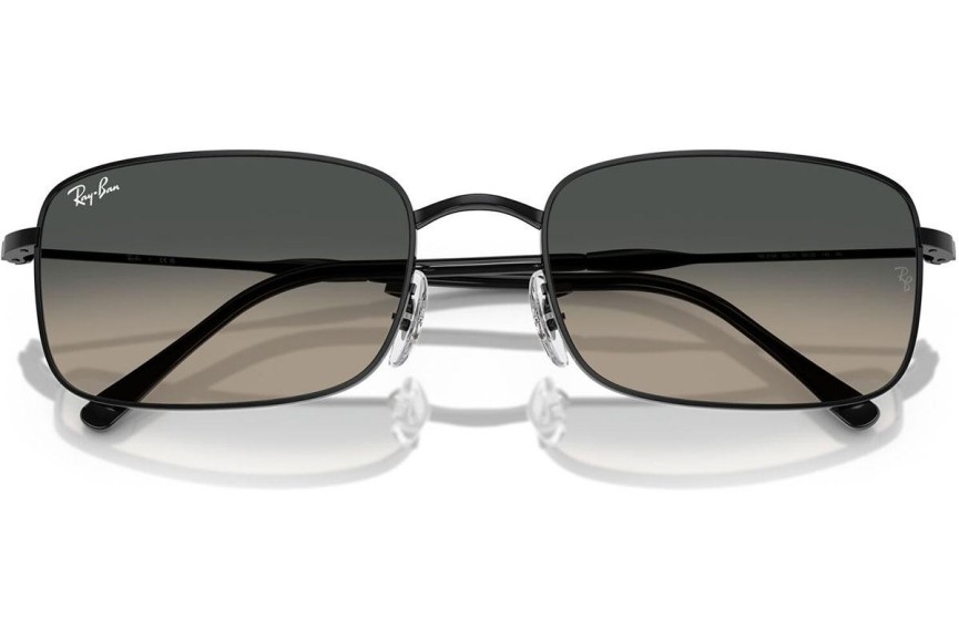 Sluneční brýle Ray-Ban RB3746 002/71 Obdélníkové Černé