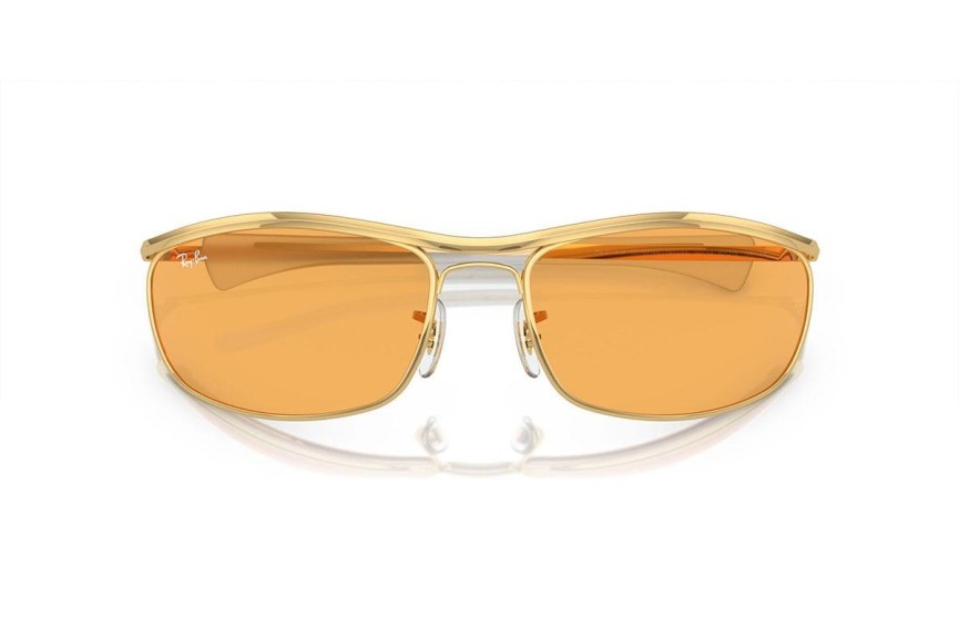 Sluneční brýle Ray-Ban Olympian I Deluxe RB3119M 001/13 Obdélníkové Zlaté