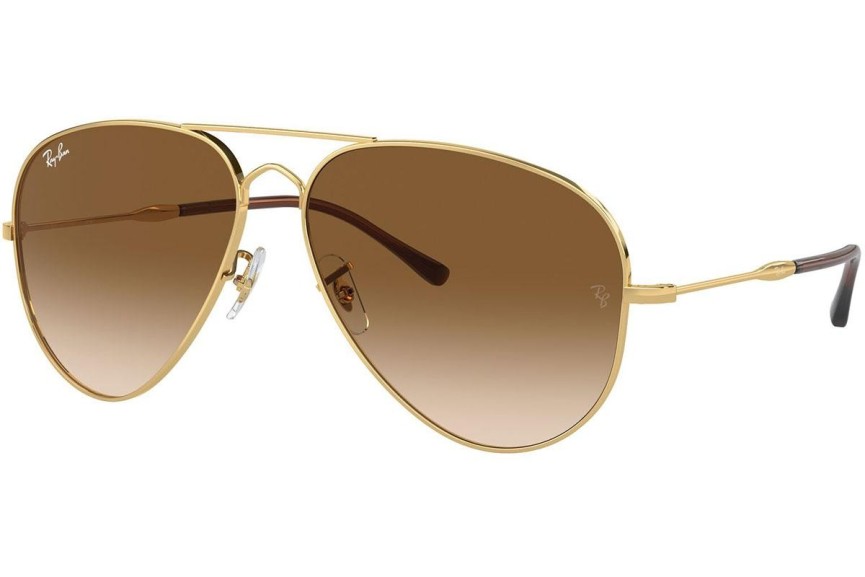 Sluneční brýle Ray-Ban RB3825 001/51 Pilot Zlaté