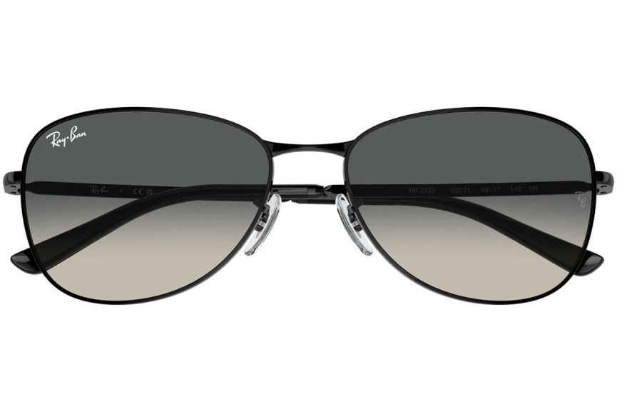 Sluneční brýle Ray-Ban RB3733 002/71 Pilot Černé