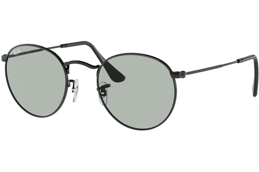 Sluneční brýle Ray-Ban Round Metal RB3447 002/R5 Okrouhlé Černé