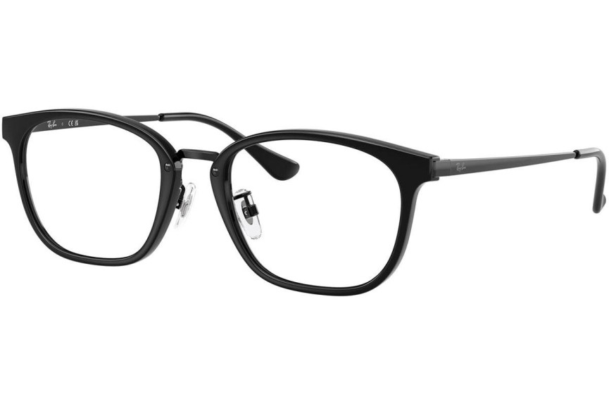 Brýle Ray-Ban RX7247D 2000 Squared Černé