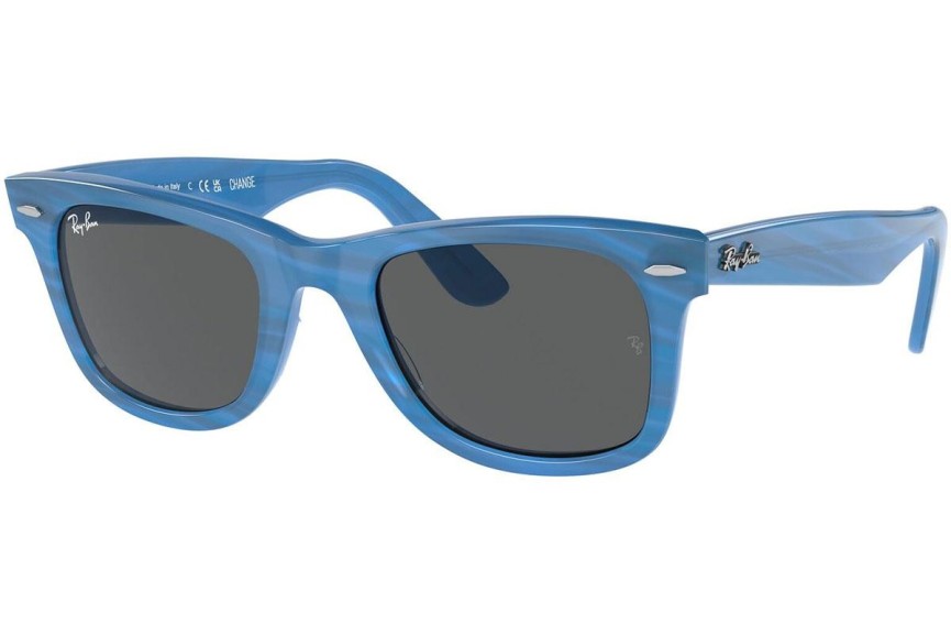 Sluneční brýle Ray-Ban Wayfarer RB2140F 1409B1 Squared Modré