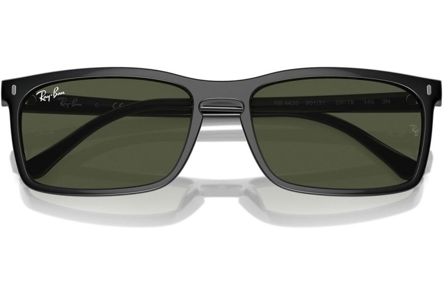 Sluneční brýle Ray-Ban RB4435 901/31 Obdélníkové Černé