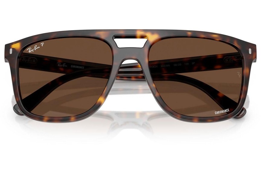 Sluneční brýle Ray-Ban RB2213CH 902/AN Polarized Squared Havana