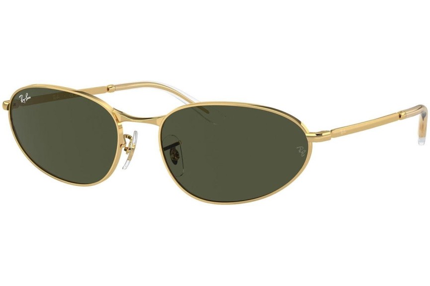 Sluneční brýle Ray-Ban RB3734 001/31 Oválné Zlaté