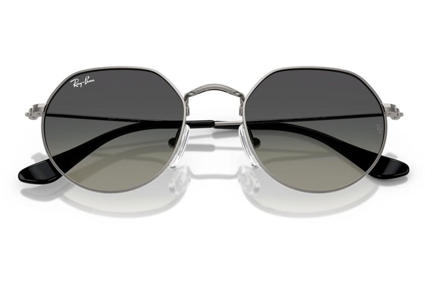 Sluneční brýle Ray-Ban Junior Junior Jack RJ9565S 200/11 Okrouhlé Šedé