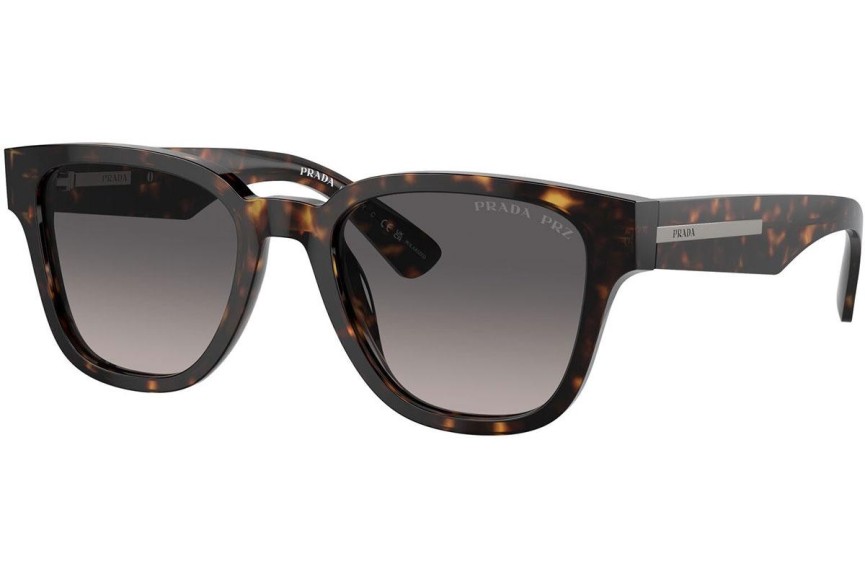 Sluneční brýle Prada PRA04S 19J09G Polarized Obdélníkové Havana