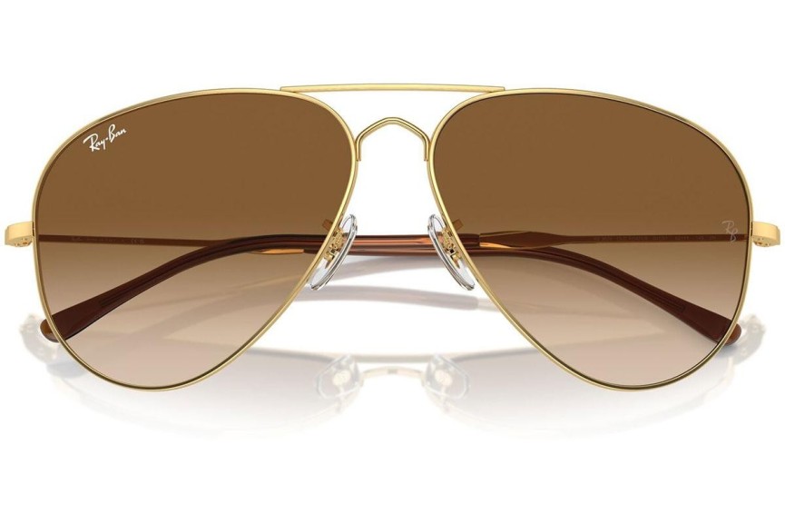 Sluneční brýle Ray-Ban RB3825 001/51 Pilot Zlaté