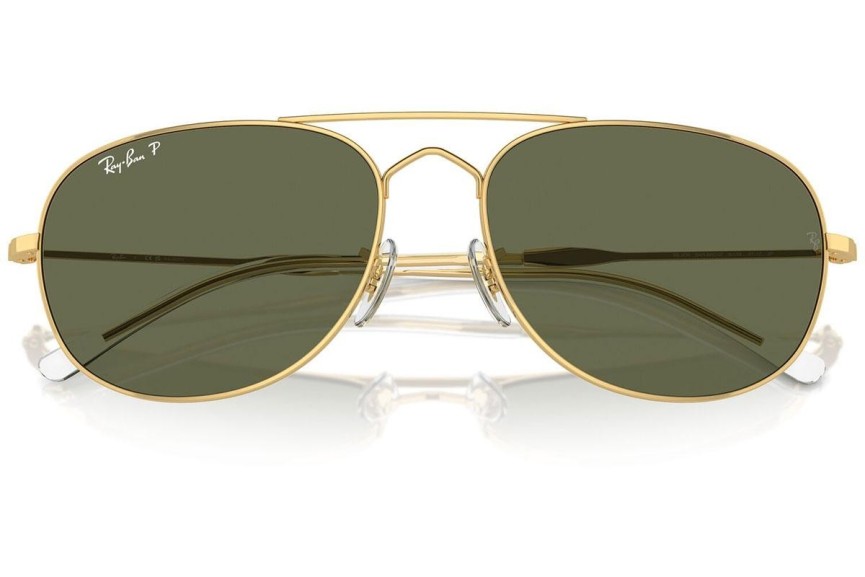 Sluneční brýle Ray-Ban RB3735 001/58 Polarized Pilot Zlaté