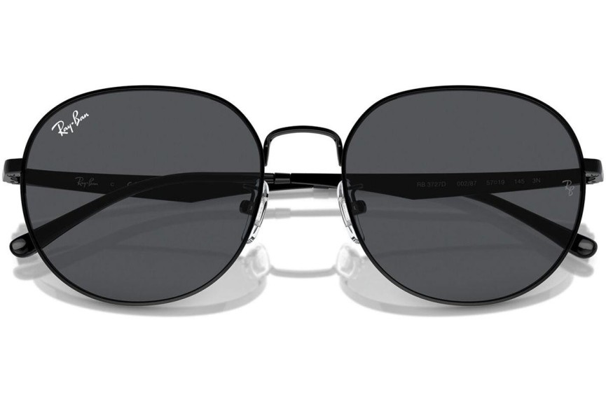 Sluneční brýle Ray-Ban RB3727D 002/87 Okrouhlé Černé