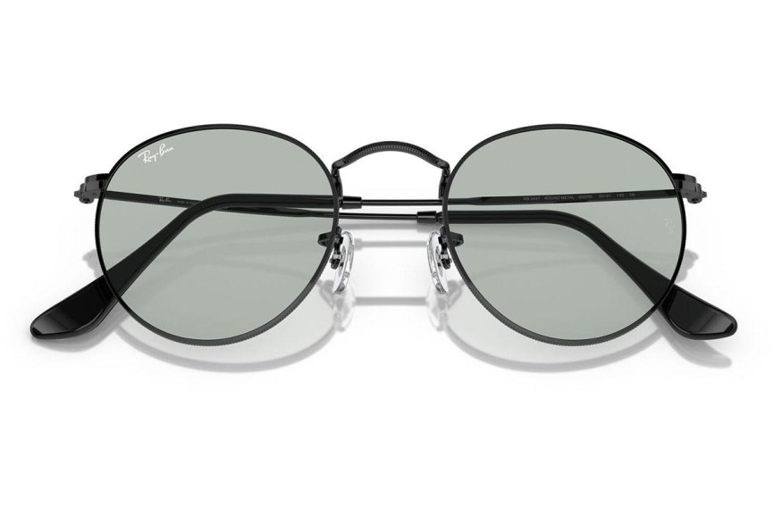 Sluneční brýle Ray-Ban Round Metal RB3447 002/R5 Okrouhlé Černé