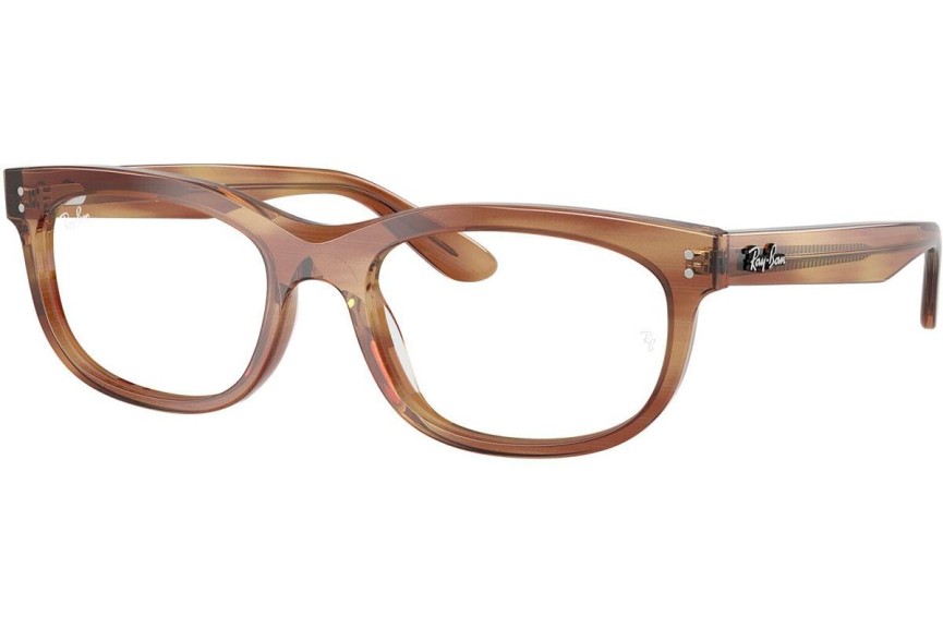 Brýle Ray-Ban RX5489 8399 Squared Hnědé