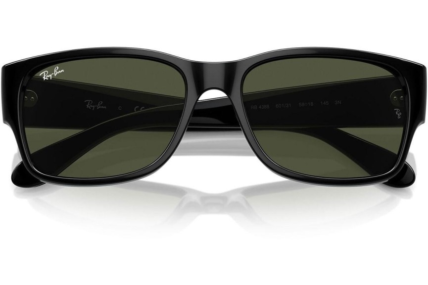 Sluneční brýle Ray-Ban RB4388 601/31 Obdélníkové Černé