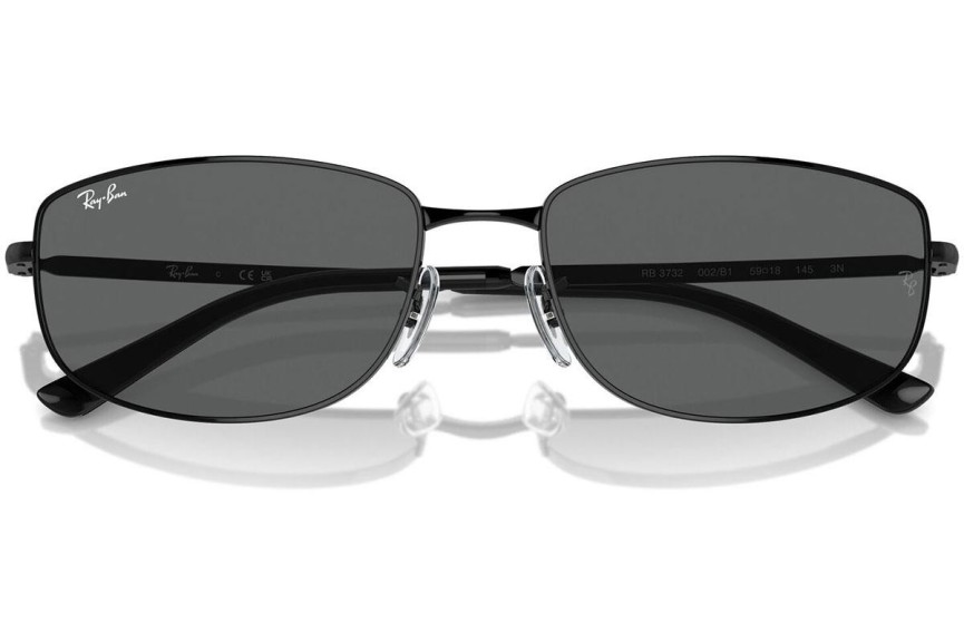 Sluneční brýle Ray-Ban RB3732 002/B1 Speciální Černé