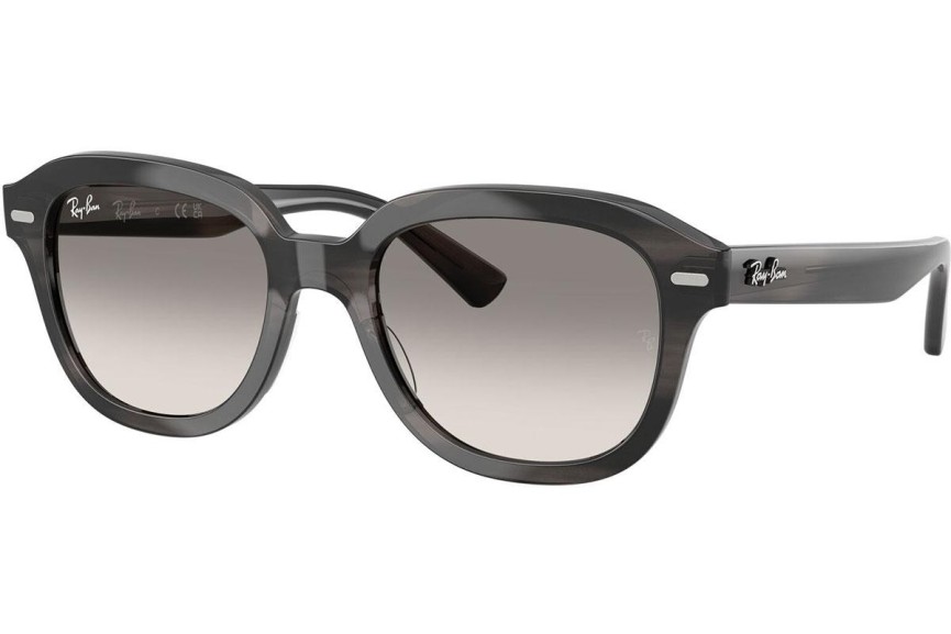 Sluneční brýle Ray-Ban Erik RB4398 140432 Squared Šedé