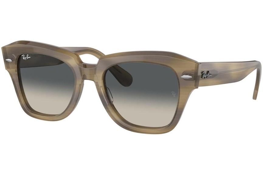 Sluneční brýle Ray-Ban State Street RB2186 140571 Squared Zelené