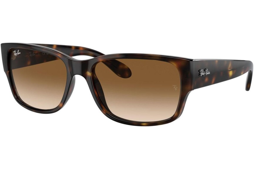 Sluneční brýle Ray-Ban RB4388 710/51 Obdélníkové Havana