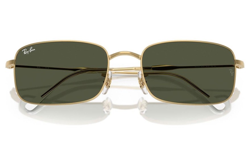 Sluneční brýle Ray-Ban RB3746 001/31 Obdélníkové Zlaté