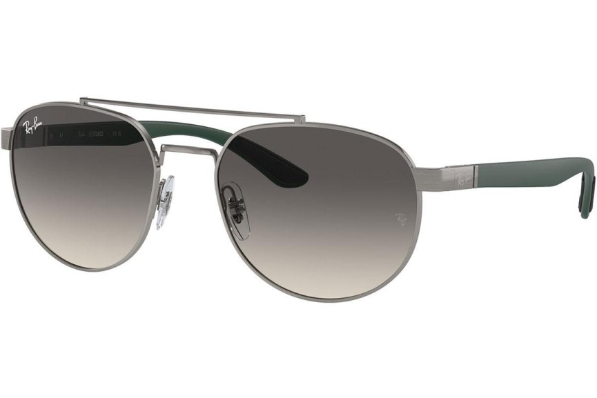 Sluneční brýle Ray-Ban RB3736 926911 Obdélníkové Šedé