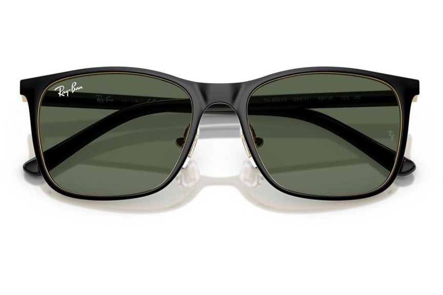 Sluneční brýle Ray-Ban Junior RJ9551S 294/71 Squared Černé