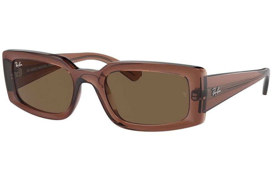 Sluneční brýle Ray-Ban Kiliane RB4395 667873 Obdélníkové Hnědé