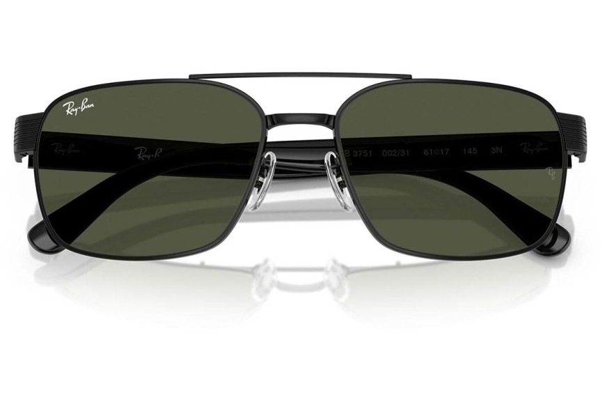 Sluneční brýle Ray-Ban RB3751 002/31 Squared Černé