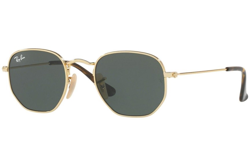 Sluneční brýle Ray-Ban Junior Hexagonal Junior RJ9541SN 223/71 Squared Zlaté