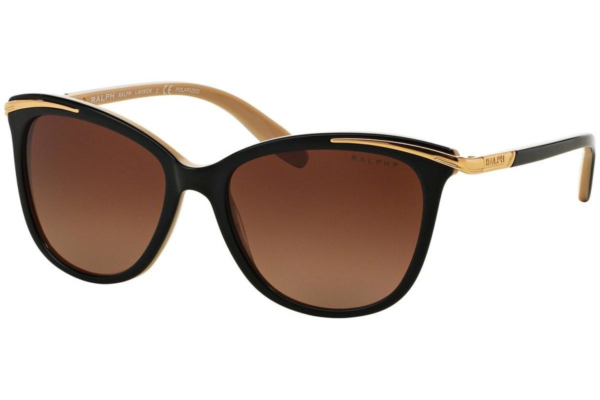 Sluneční brýle Ralph by Ralph Lauren RA5203 1090T5 Polarized Cat Eye Černé