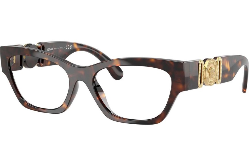 Brýle Versace VE3367U 108 Cat Eye Havana