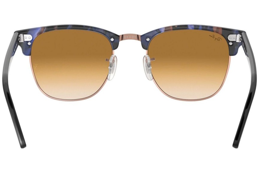 Sluneční brýle Ray-Ban Clubmaster Fleck RB3016 125651 Browline Modré