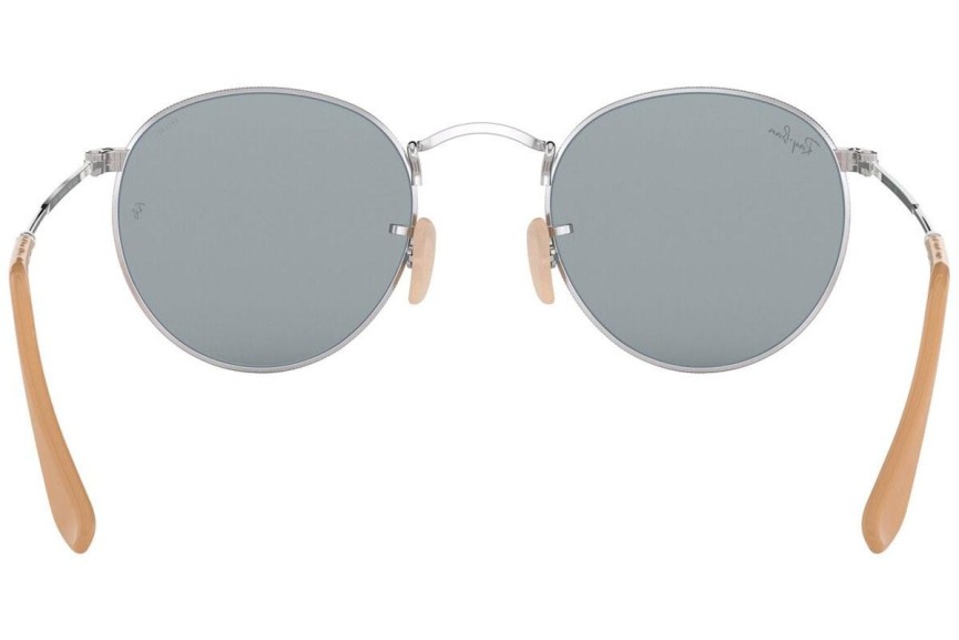 Sluneční brýle Ray-Ban Round Metal Evolve RB3447 9065I5 Okrouhlé Stříbrné