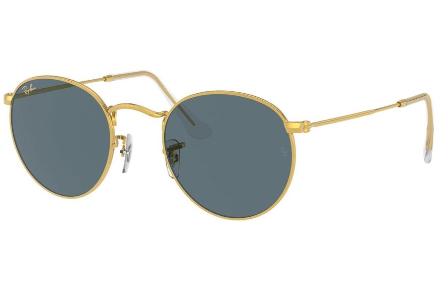 Sluneční brýle Ray-Ban Round Metal RB3447 9196R5 Okrouhlé Zlaté