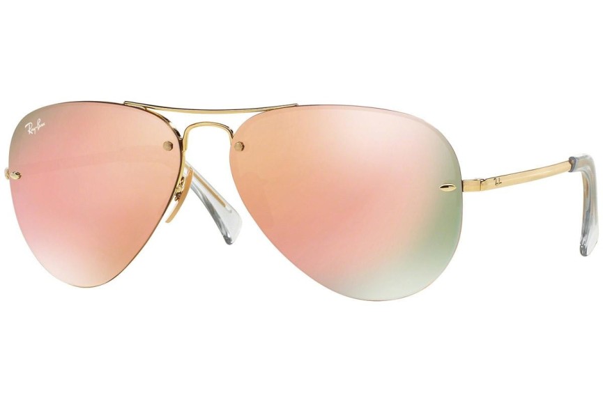 Sluneční brýle Ray-Ban RB3449 001/2Y Pilot Zlaté