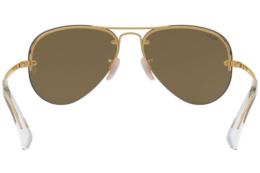 Sluneční brýle Ray-Ban RB3449 001/2Y Pilot Zlaté