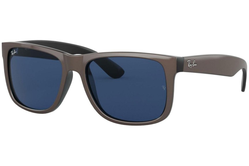 Sluneční brýle Ray-Ban Justin RB4165 647080 Squared Hnědé